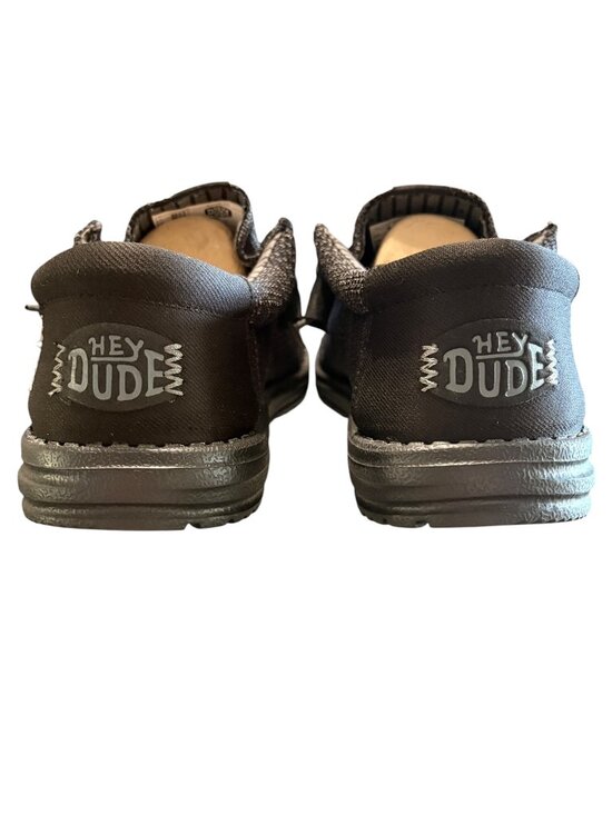 Hey Dude Wally Stretch Sox Black Loafer Slip On Shoes Mens 11 NWT main image 6